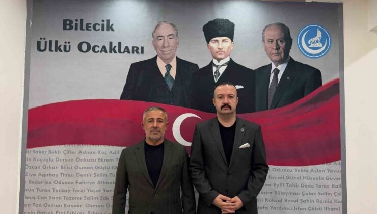 AK Parti Bilecik teşkilatından Ülkü Ocakları Başkanı Emirler’e ziyaret