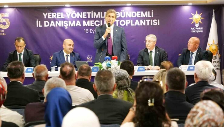 AK Parti’de Yerel Yönetimler Gündemli İl Danışma Meclisi Toplantısı