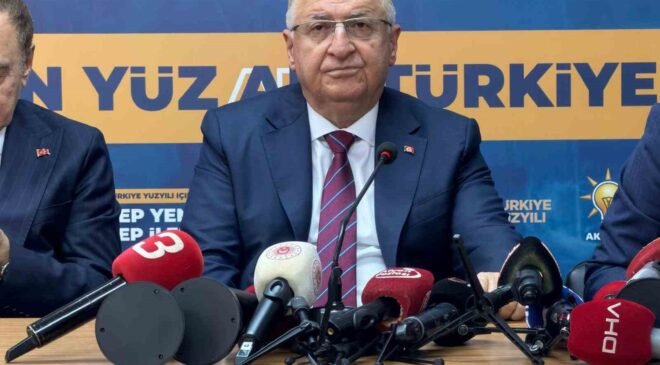 Bakan Güler: “Dünya savaş ve belirsizliklerin arttığı hassas bir dönemden geçiyor