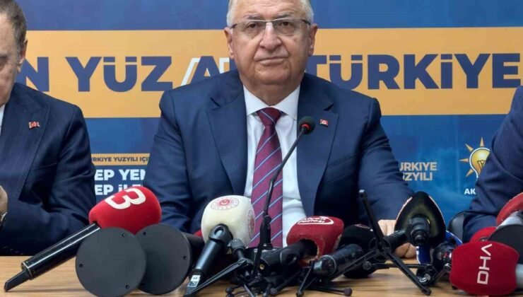 Bakan Güler: “Dünya savaş ve belirsizliklerin arttığı hassas bir dönemden geçiyor