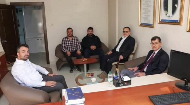 Başkan Kahveci, Makina Mühendisleri Odası yönetimiyle görüştü