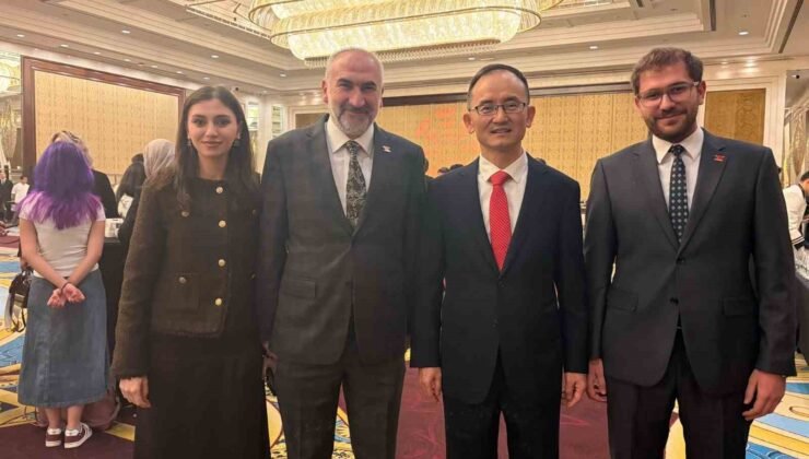 Beşer, Çin’in Ankara Büyükelçiliği resepsiyonuna katıldı