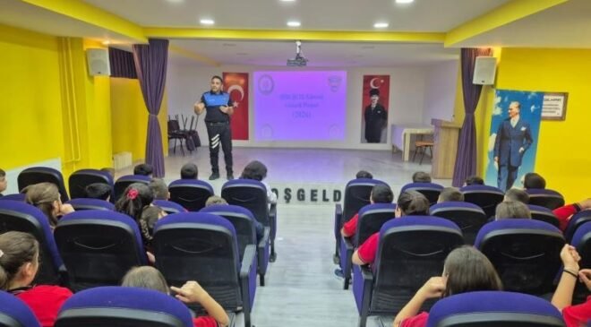 Bilecik’te 100 öğrenciye güvenlik eğitimi