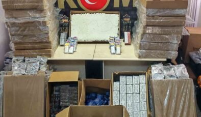 Bilecik’te 108 bin 380 doldurulmuş makaron ele geçirildi