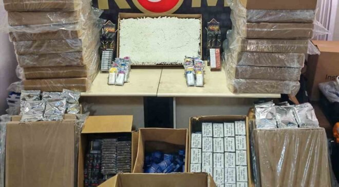 Bilecik’te 108 bin 380 doldurulmuş makaron ele geçirildi