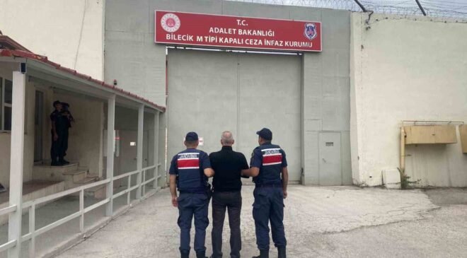 Bilecik’te 3 yıl 15 ay hapis cezası ile aranan şahıs yakalandı