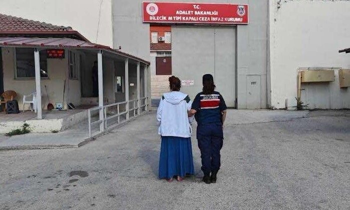 Bilecik’te 5 yıl 9 ay hapis cezası olan kadın yakalandı