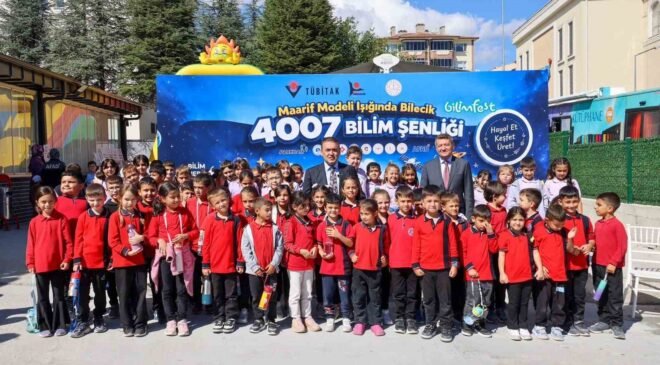 Bilecik’te 9 bin 645 kişilik bilim şenliği