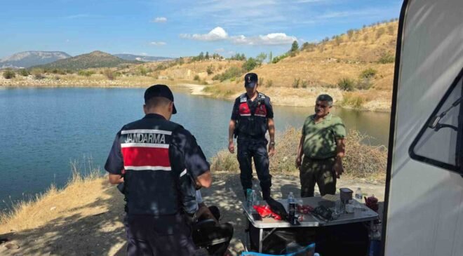 Bilecik’te jandarmadan gölet ve ormanlarda tedbir