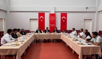 Bilecik’te kuruluş müdürleri aylık değerlendirme toplantısında buluştu