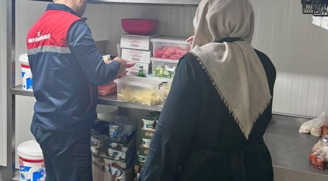 Bolvadin’de okul kantinlerine yönelik denetim