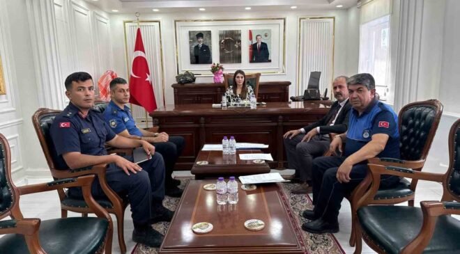 Çavdarhisar’da eylül ayı okul güvenliği toplantısı gerçekleştirildi