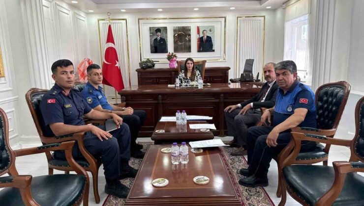 Çavdarhisar’da eylül ayı okul güvenliği toplantısı gerçekleştirildi
