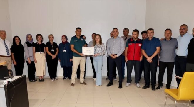 Dinar’da hastane çalışanlarına yönelik su verimliliği toplantısı