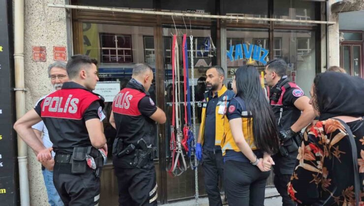 Dükkânında öldü veya bayıldı diye endişe edilen esnaf sanayide çıktı