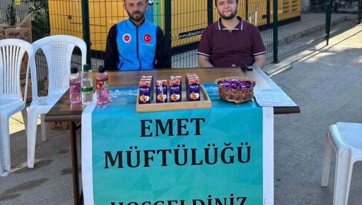 Emet İlçe Müftülüğünce KYK Yurdunda gençlere yönelik faaliyetler tanıtıldı