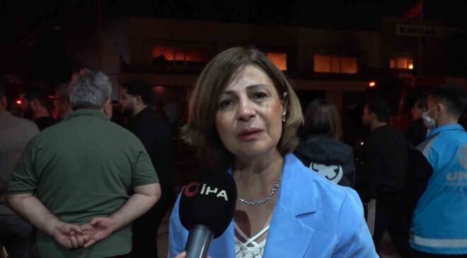 Eskişehir Büyükşehir Belediye Başkanı Ayşe Ünlüce: “Ekipler yangının yan taraflara sıçramaması için büyük bir gayret içinde