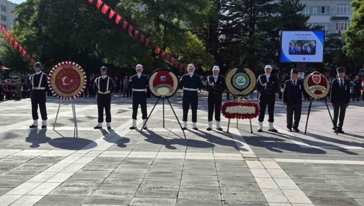 Eskişehir’de 19 Eylül Gaziler Günü törenle kutlandı