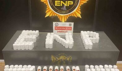 Eskişehir’de 8 bin 67 sentetik ecza hap ele geçirildi