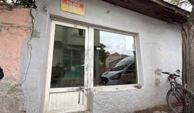 Eskişehir’de berber dükkanını kundaklama girişimi