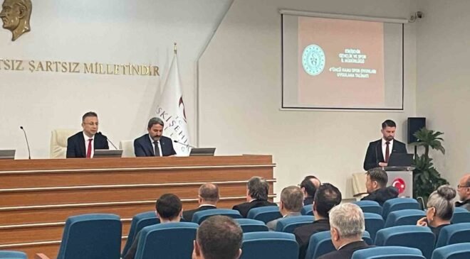 Eskişehir’de ’4. Kamu Spor Oyunları İstişare Toplantısı’ yapıldı