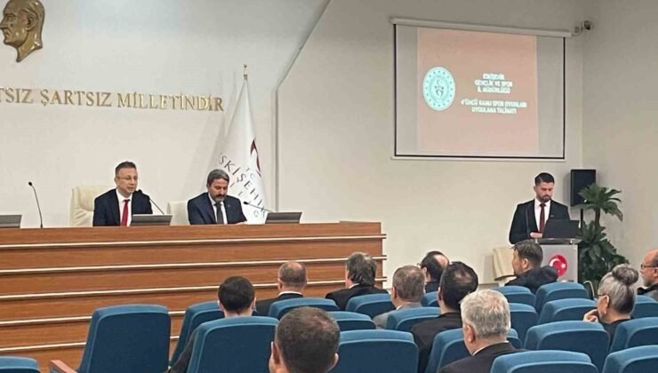 Eskişehir’de ’4. Kamu Spor Oyunları İstişare Toplantısı’ yapıldı