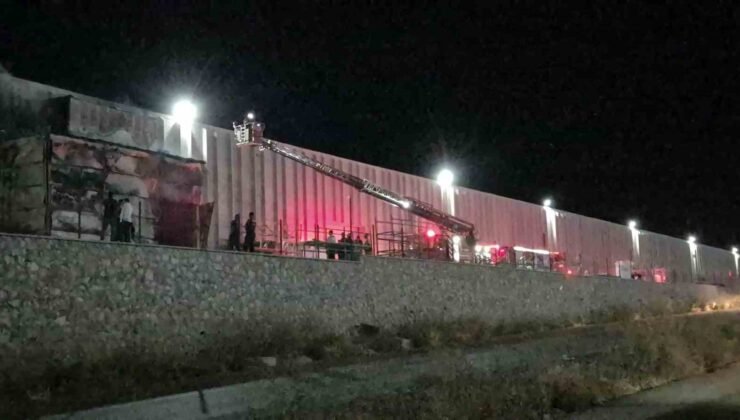 Eskişehir’de fabrika yangını