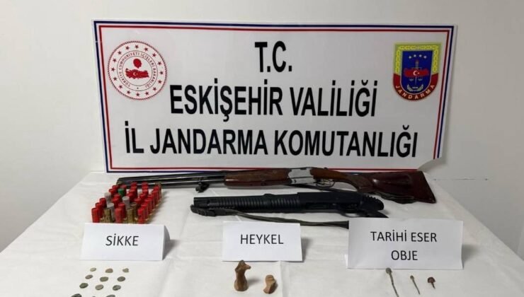 Eskişehir’de tarihi eser operasyonu: 1 şüpheli tutuklandı