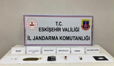 Eskişehir’de uyuşturucu operasyonu: 1 tutuklama