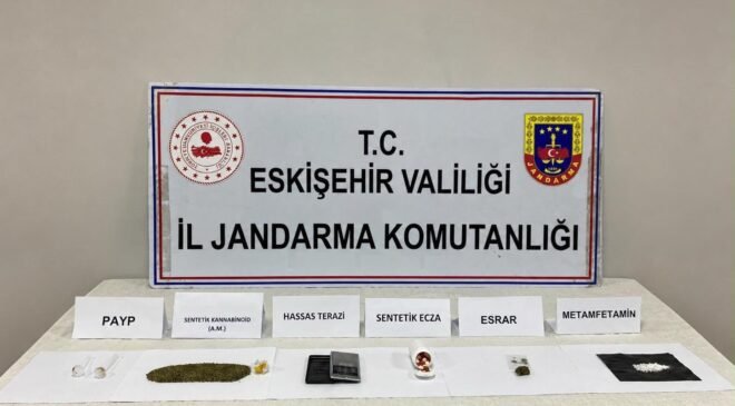 Eskişehir’de uyuşturucu operasyonu: 1 tutuklama