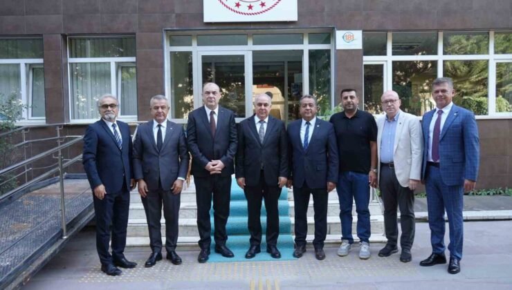 ESO’dan Çevre, Şehircilik ve İklim Değişikliği İl Müdürü Yalçın’a ziyaret