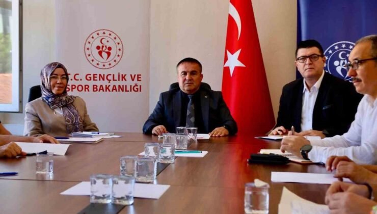 Gençlik ve Spor İl Müdürlüğünde koordinasyon toplantısı