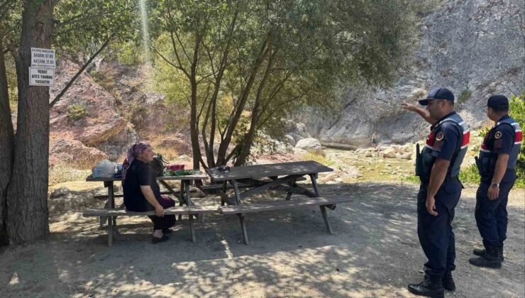 Harmankaya Kanyonu’nda ziyaretçilere yangın ve boğulma uyarısı