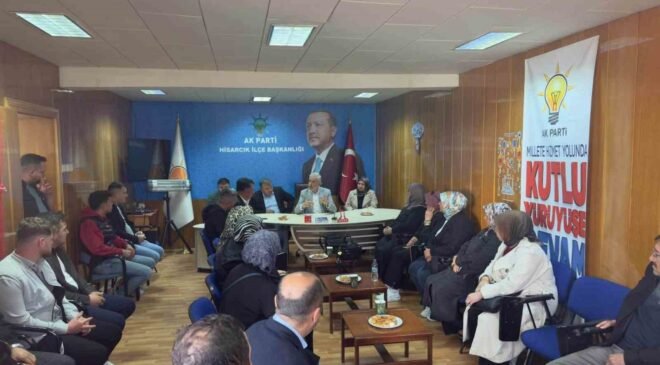 Hisarcık AK Parti’de teşkilat çalışmaları değerlendirildi