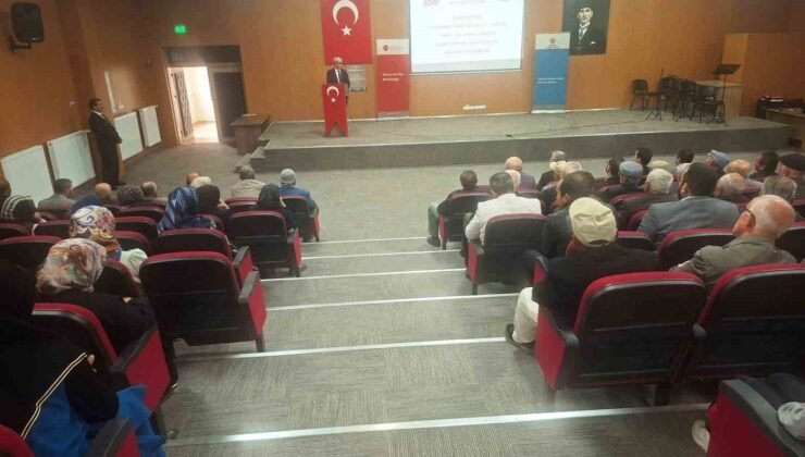 Hisarcık’ta “Peygamberimiz ve Güzel Ahlak” konulu konferans