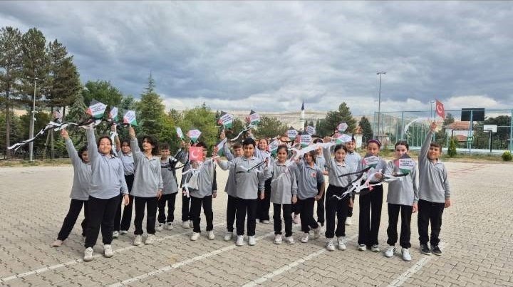 Hisarcık’ta “Uçurtmalar Vurulmasın, Gökyüzü Çocuklara Kalsın” etkinliği