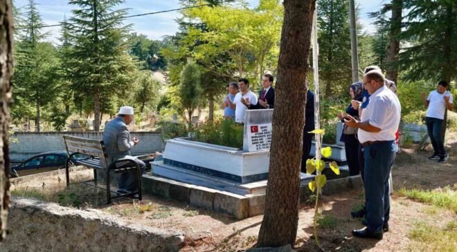 Hisarcıklı şehit Ayhan Öğüt, şehadet yıl dönümünde dualarla anıldı