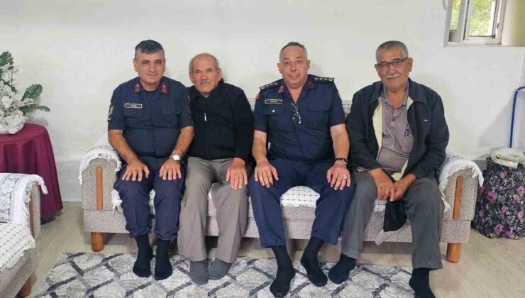 İl Jandarma Komutanı Vanlı, gazilerle bir araya geldi
