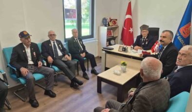 İl Müdürü Bayrak’tan Gaziler Günü’nde anlamlı ziyaret