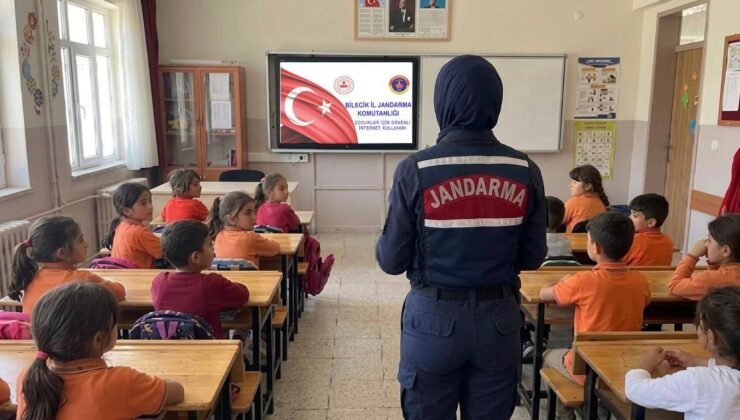 Jandarmadan öğrencilere güvenli internet uyarısı