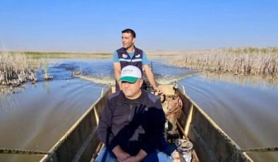 Karamık Gölü’nde av yasağı denetimi