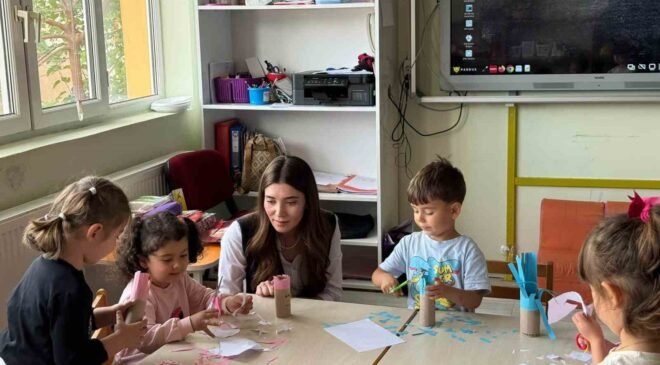 Kaymakam Mantı’dan anaokuluna ziyaret