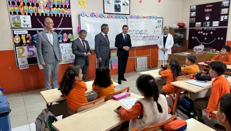 Kaymakam Polat öğrencilerle buluştu