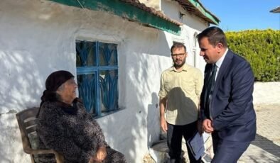 Kaymakam Topaca’dan köylerde anlamlı ziyaretler