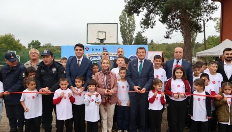 Köy okulunda bilim şenliği: 9 farklı atölye düzenlendi