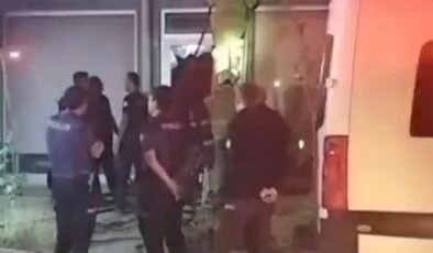 Kütahya’da beyaz eşya servisinde yangın