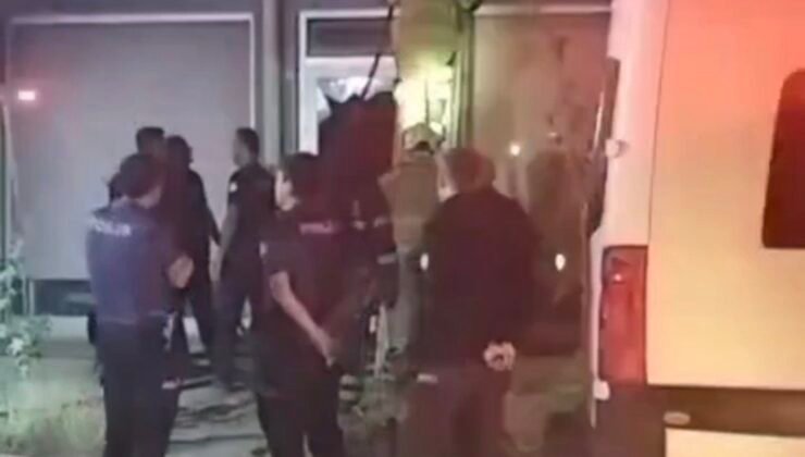 Kütahya’da beyaz eşya servisinde yangın