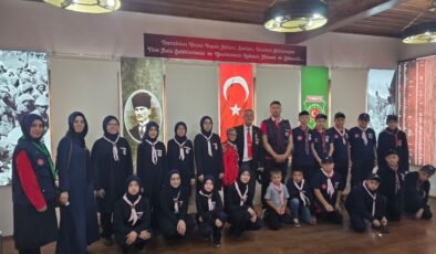 Kütahya’da izciler gazilerle bir araya geldi