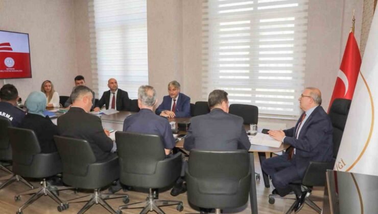 Kütahya’da okul güvenliği için yeni eğitim öğretim yılı tedbirleri görüşüldü