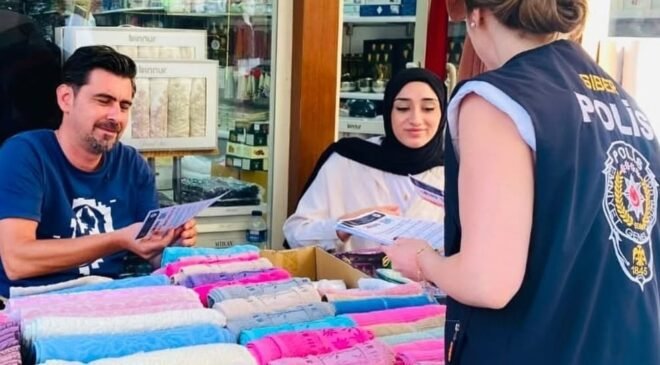Kütahya’da Siberay ekiplerinden vatandaşlara siber güvenlik uyarısı